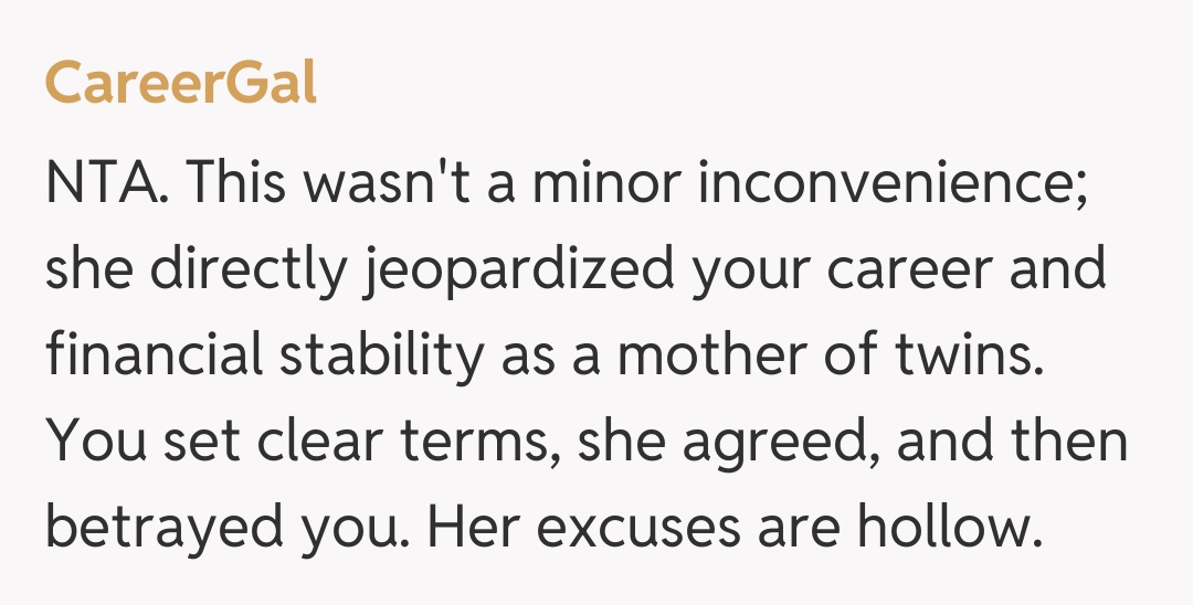 Comentariu de la CareerGal