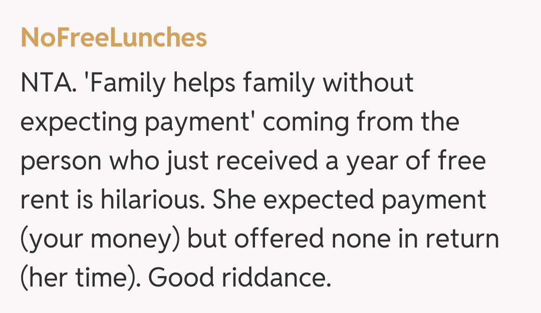 Comentariu de la NoFreeLunches