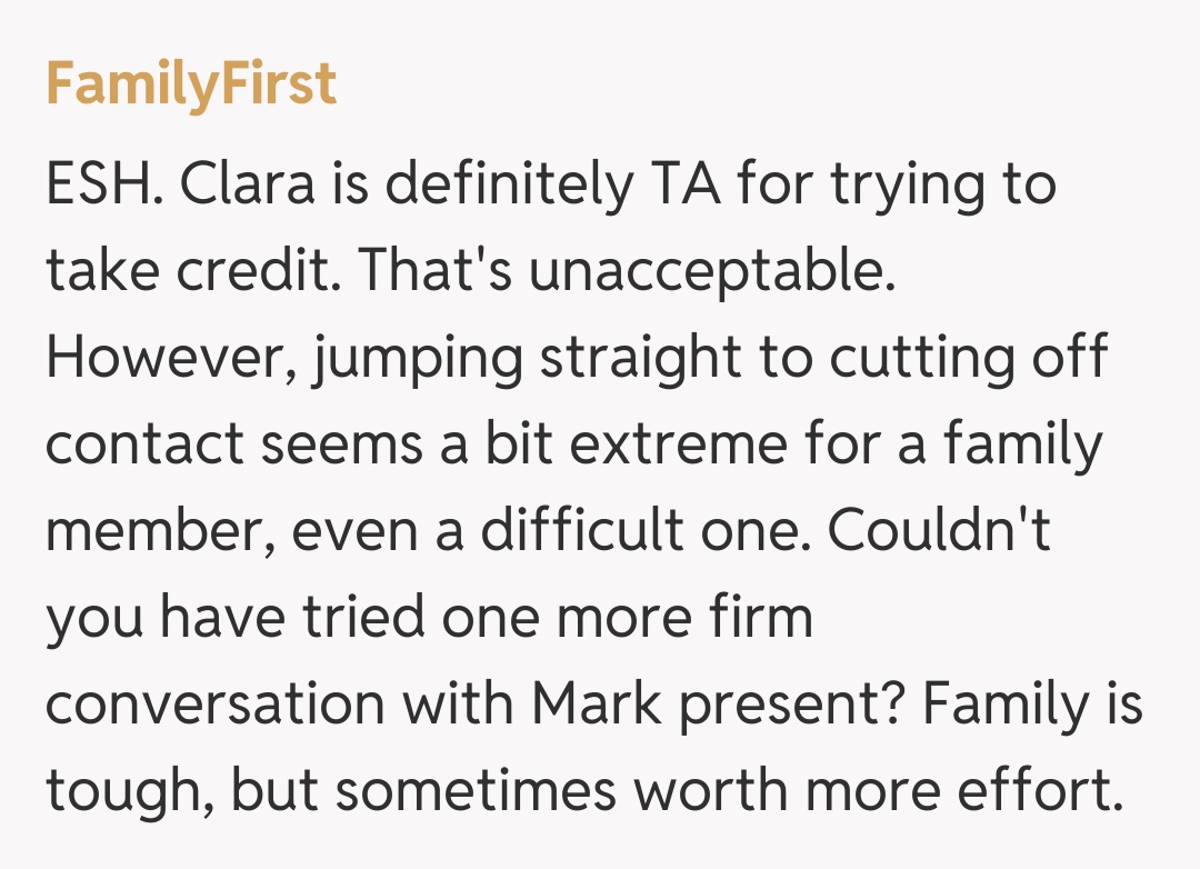 Comentariu de la FamilyFirst