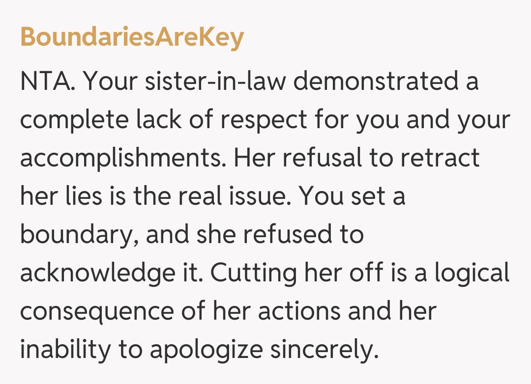 Comentariu de la BoundariesAreKey