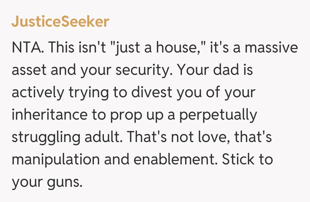 Comentariu de la JusticeSeeker