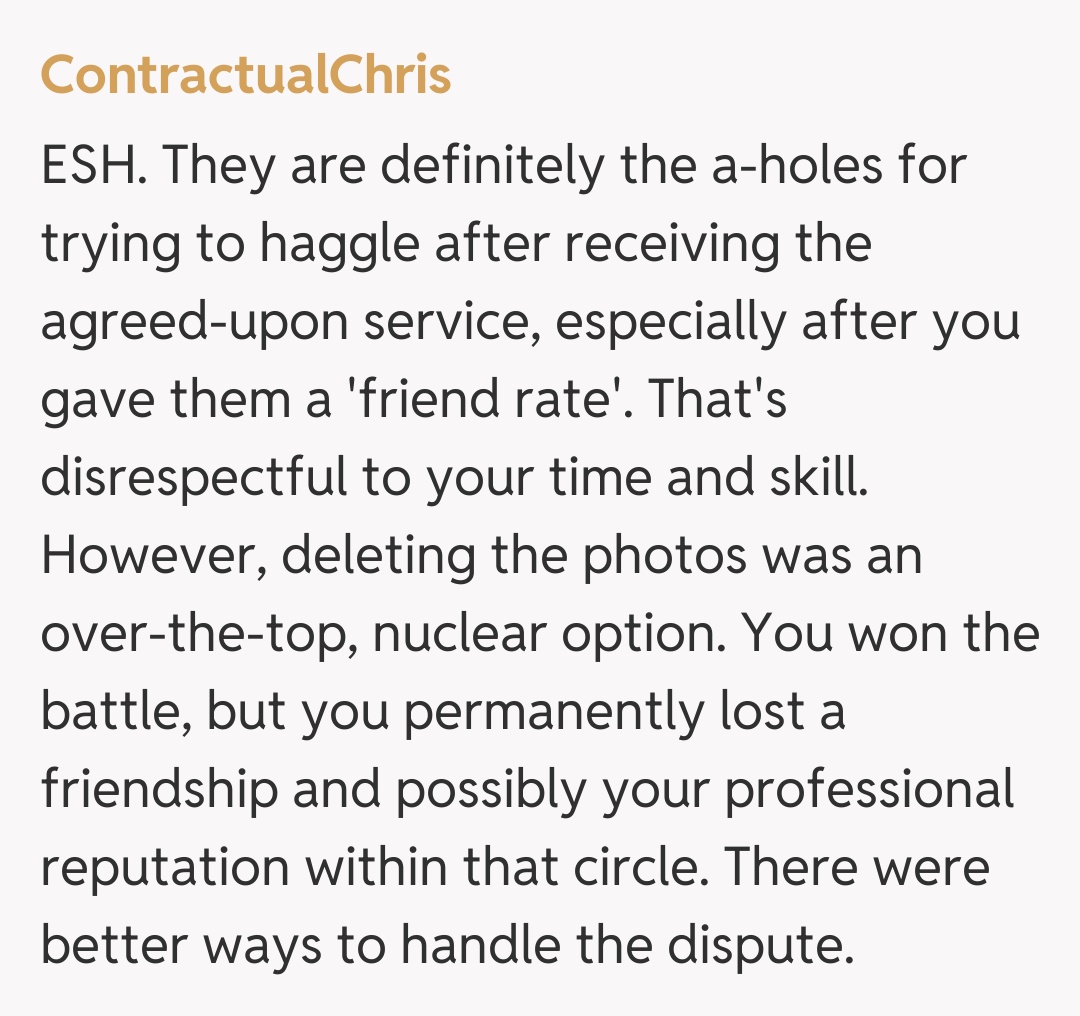 Comentariu de la ContractualChris