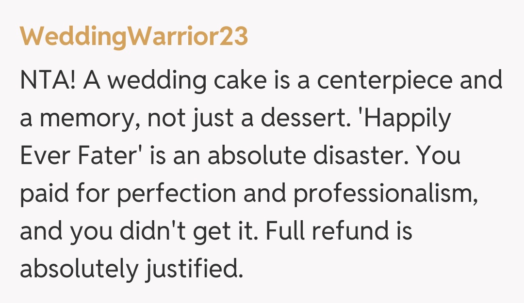 Comentariu de la WeddingWarrior23