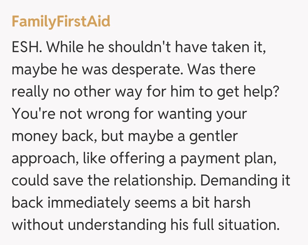 Comentariu de la FamilyFirstAid