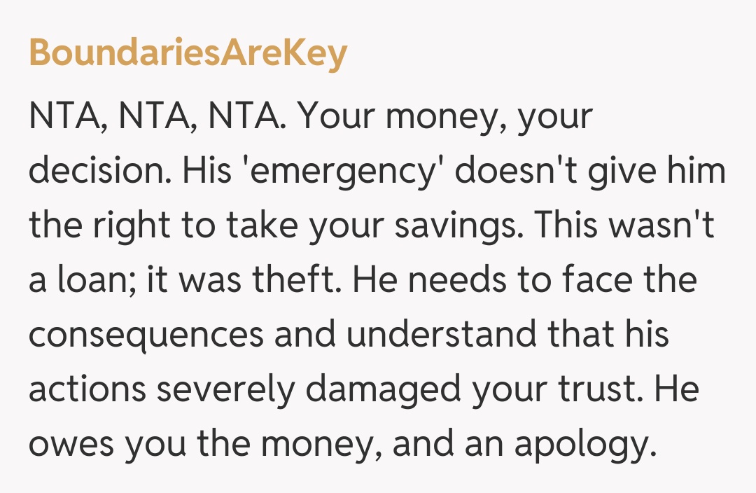 Comentariu de la BoundariesAreKey