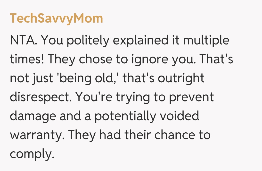 Comentariu de la TechSavvyMom