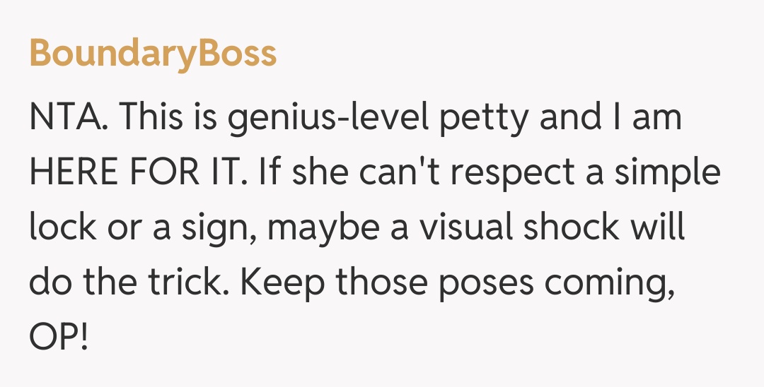 Comentariu de la BoundaryBoss