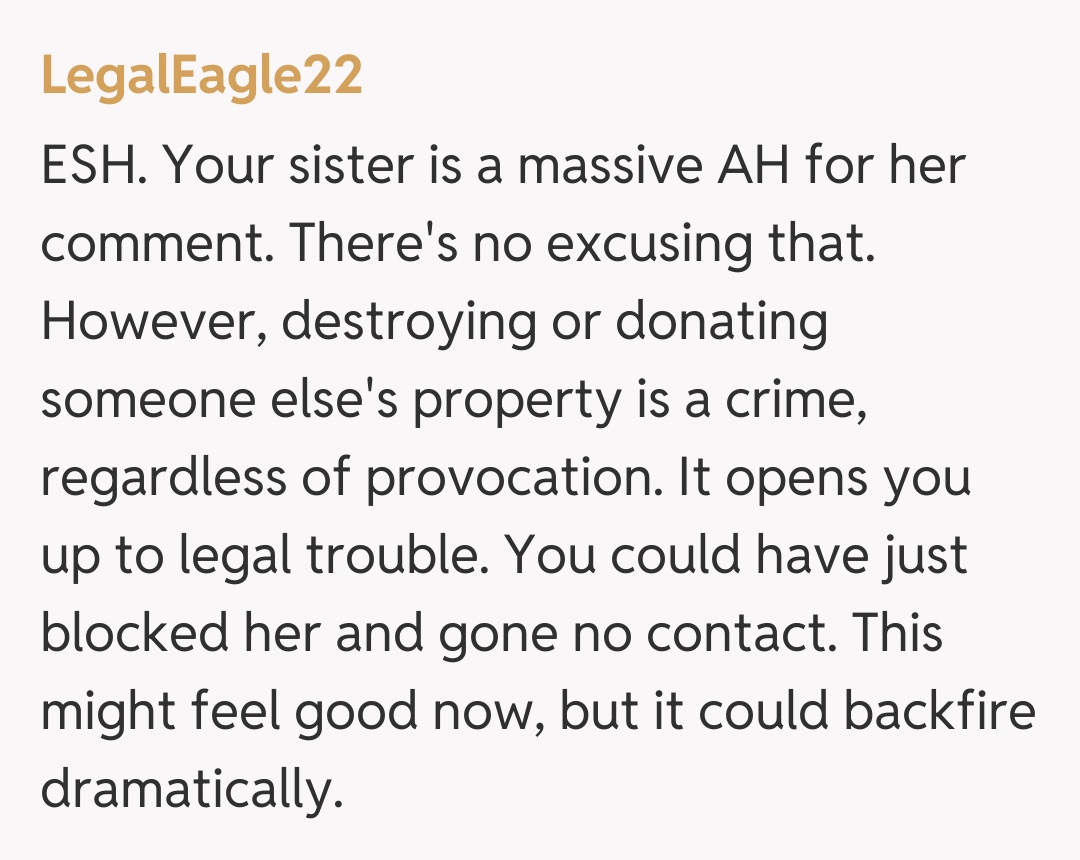 Comentariu de la LegalEagle22