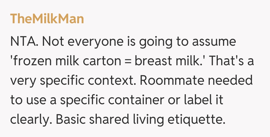 Comentariu de la TheMilkMan