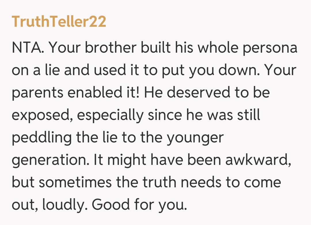 Comentariu de la TruthTeller22