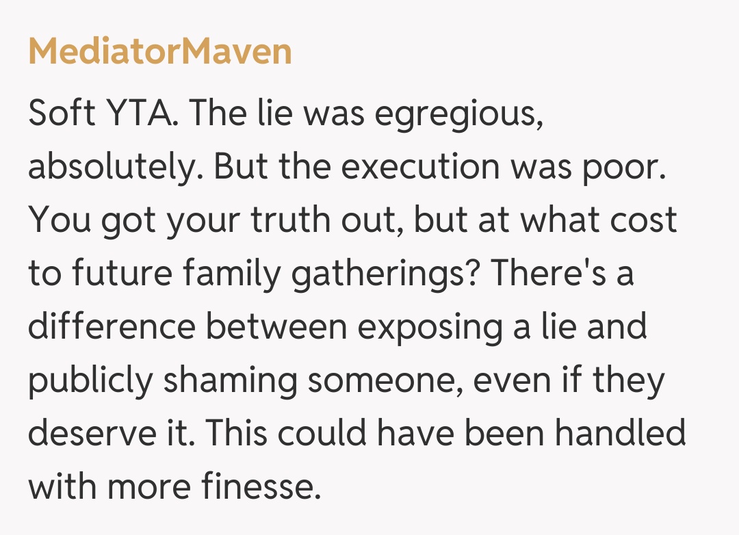 Comentariu de la MediatorMaven