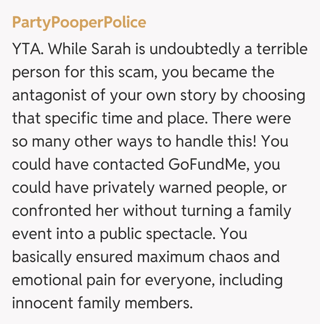 Comentariu de la PartyPooperPolice