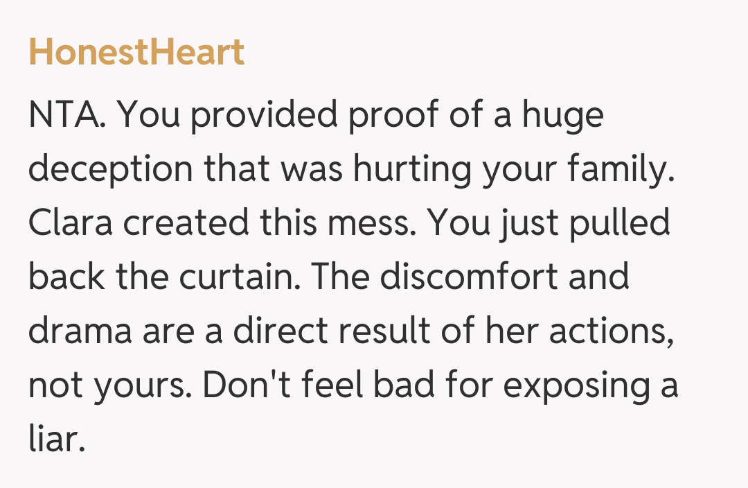 Comentariu de la HonestHeart