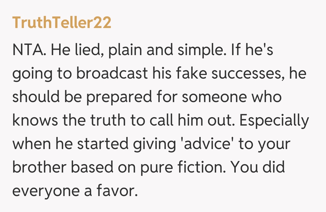 Comentariu de la TruthTeller22