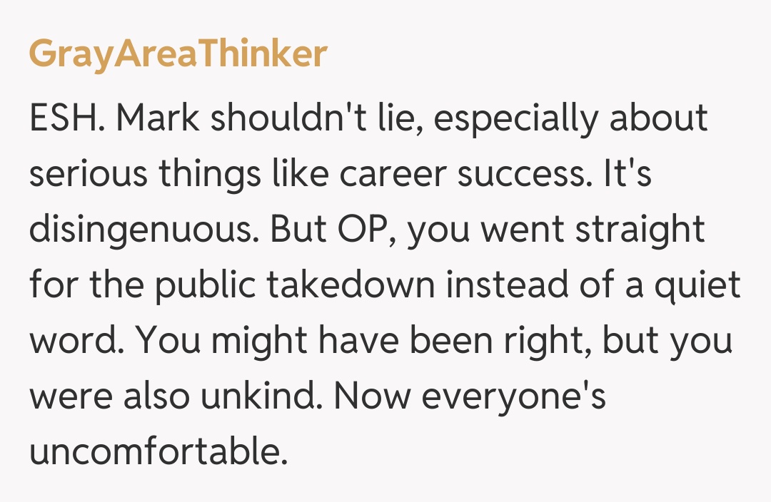 Comentariu de la GrayAreaThinker