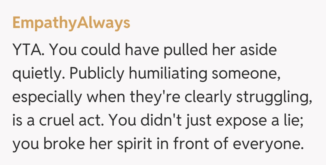 Comentariu de la EmpathyAlways