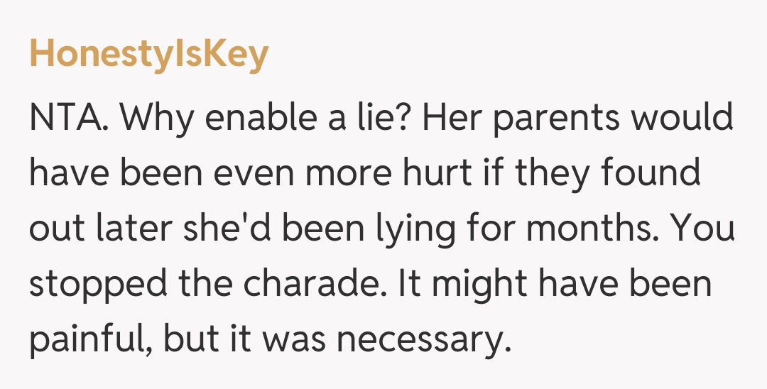 Comentariu de la HonestyIsKey