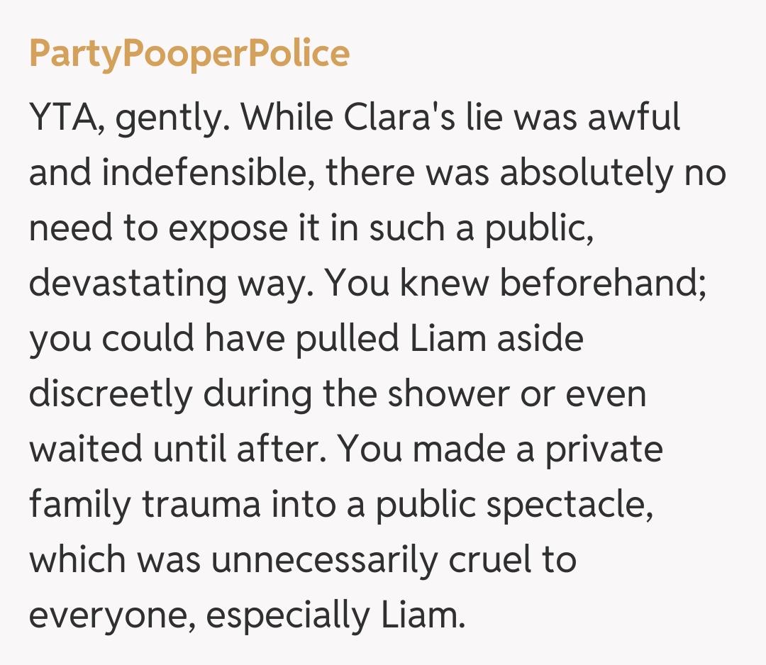 Comentariu de la PartyPooperPolice