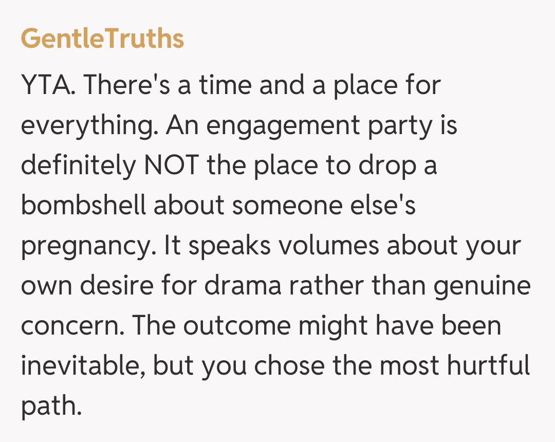 Comentariu de la GentleTruths