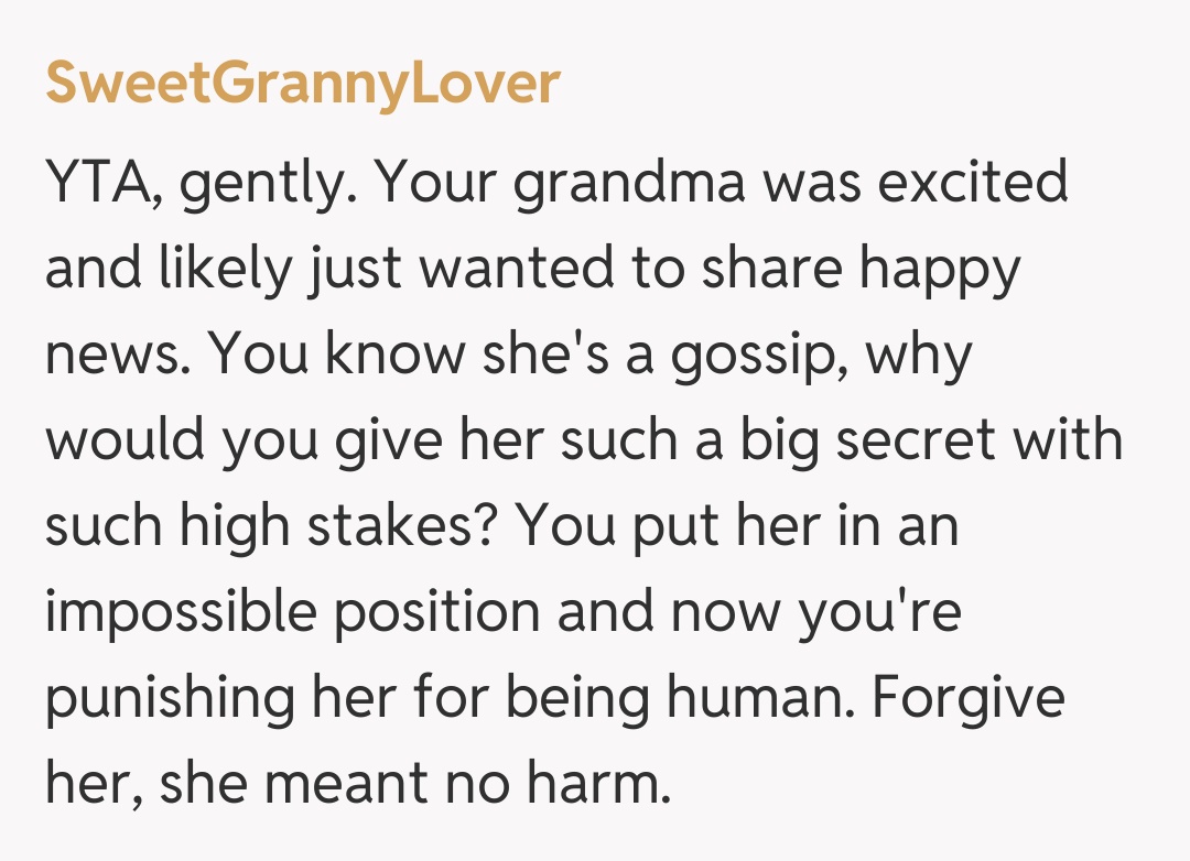 Comentariu de la SweetGrannyLover