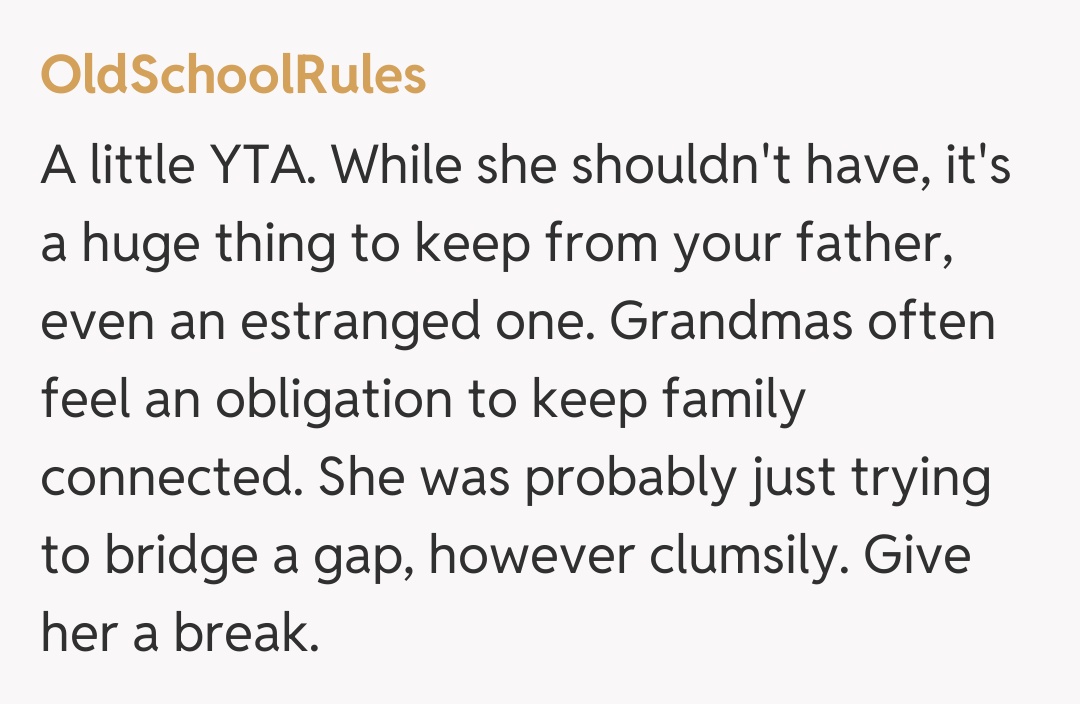 Comentariu de la OldSchoolRules