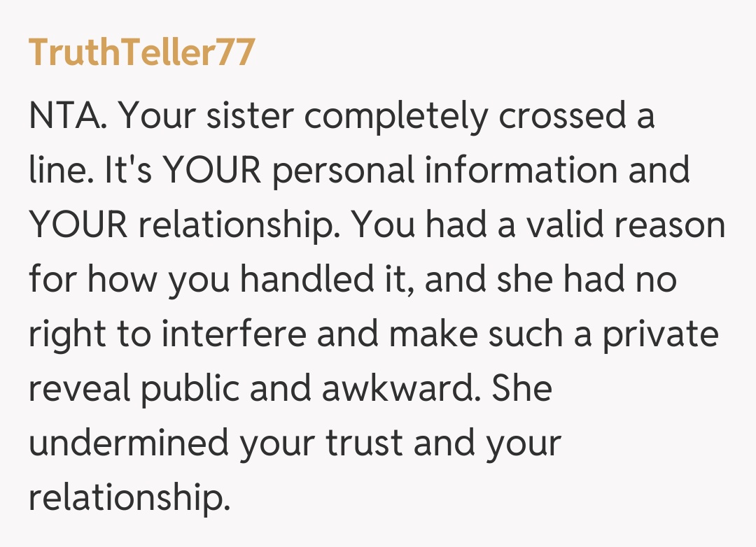 Comentariu de la TruthTeller77