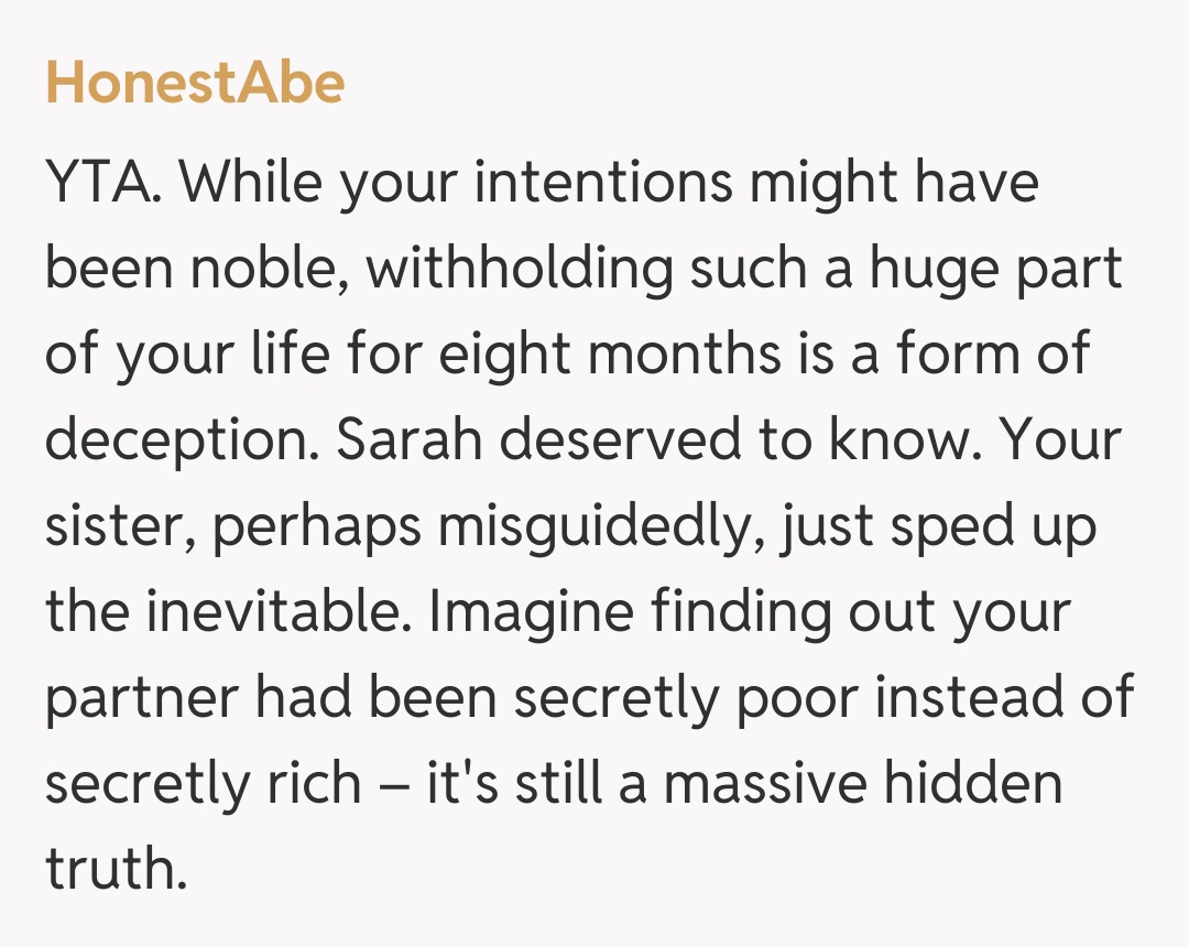 Comentariu de la HonestAbe