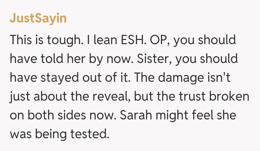 Comentariu de la JustSayin