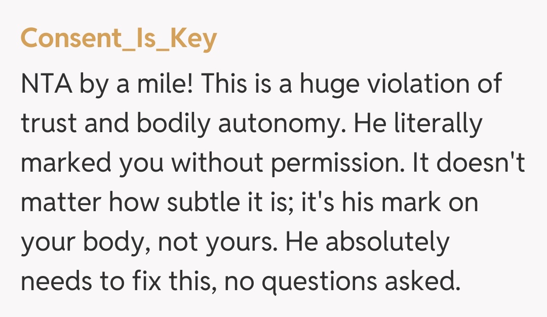 Comentariu de la Consent_Is_Key