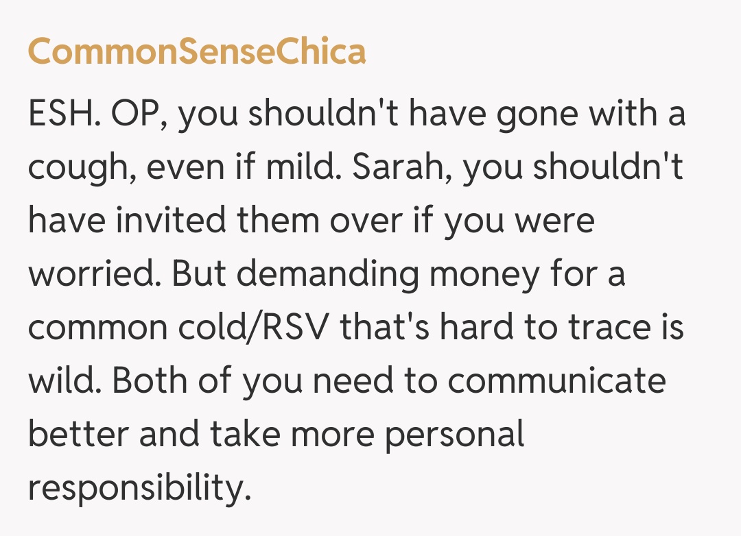 Comentariu de la CommonSenseChica