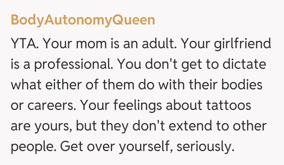 Comentariu de la BodyAutonomyQueen