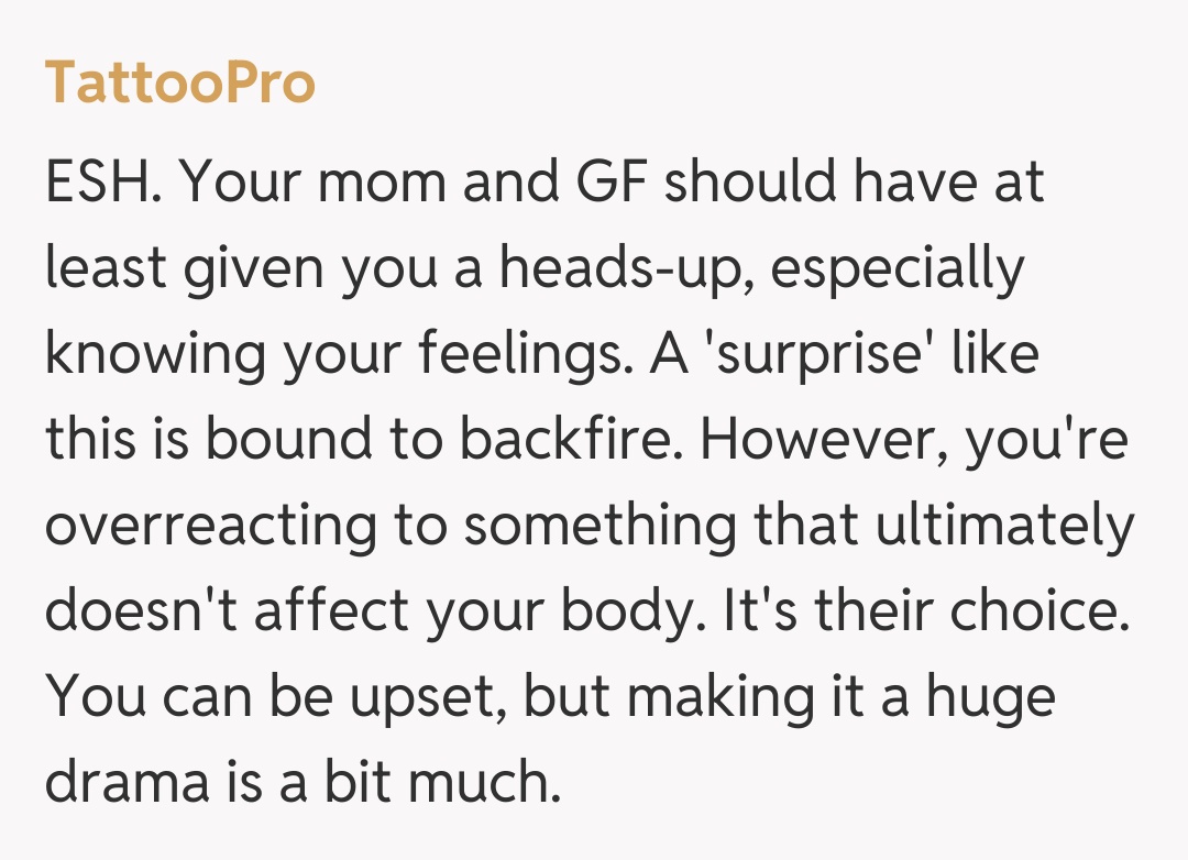 Comentariu de la TattooPro