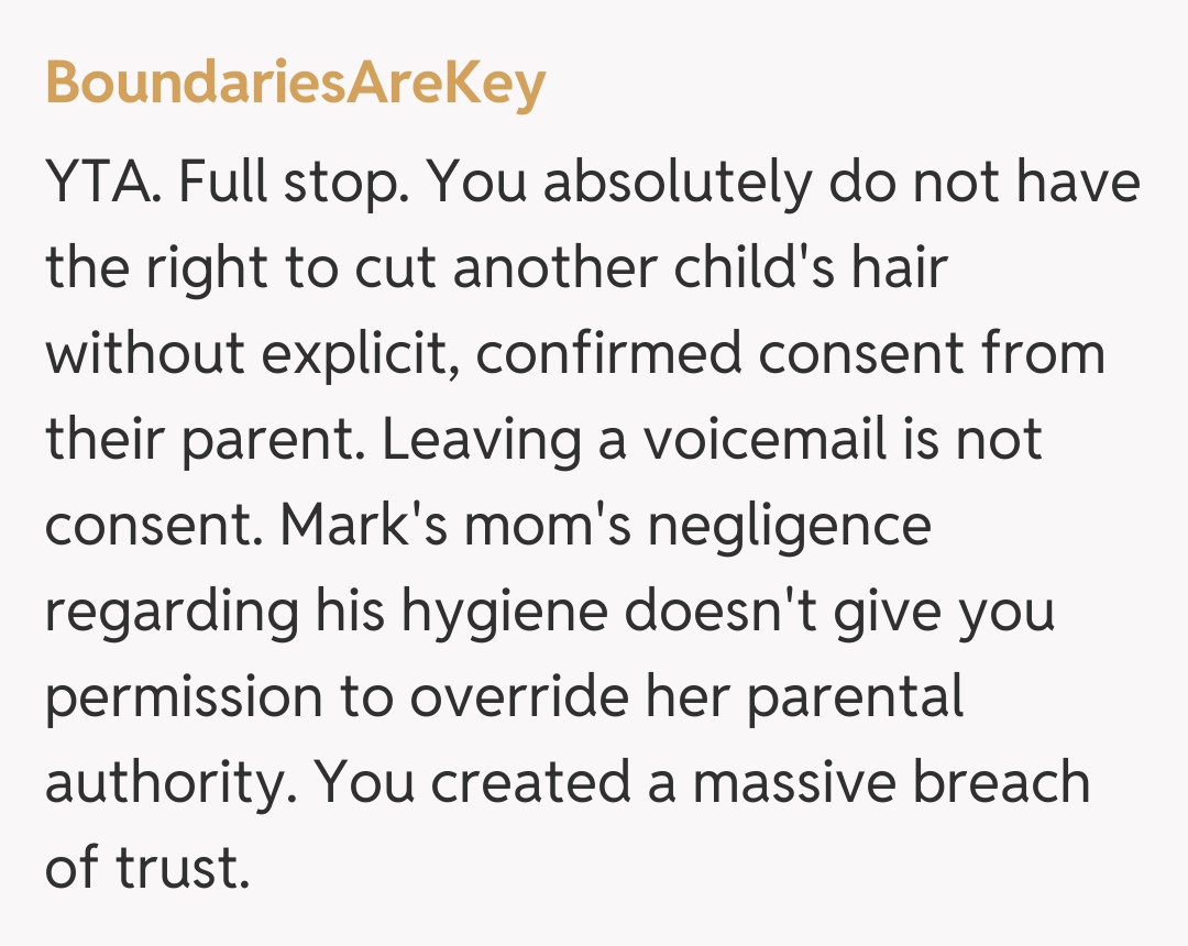 Comentariu de la BoundariesAreKey