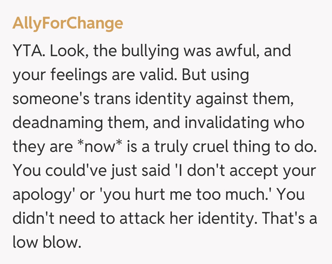 Comentariu de la AllyForChange