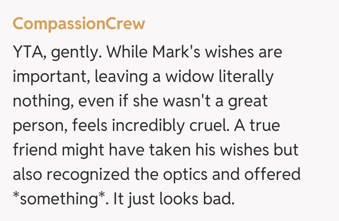 Comentariu de la CompassionCrew