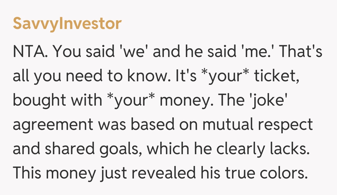 Comentariu de la SavvyInvestor