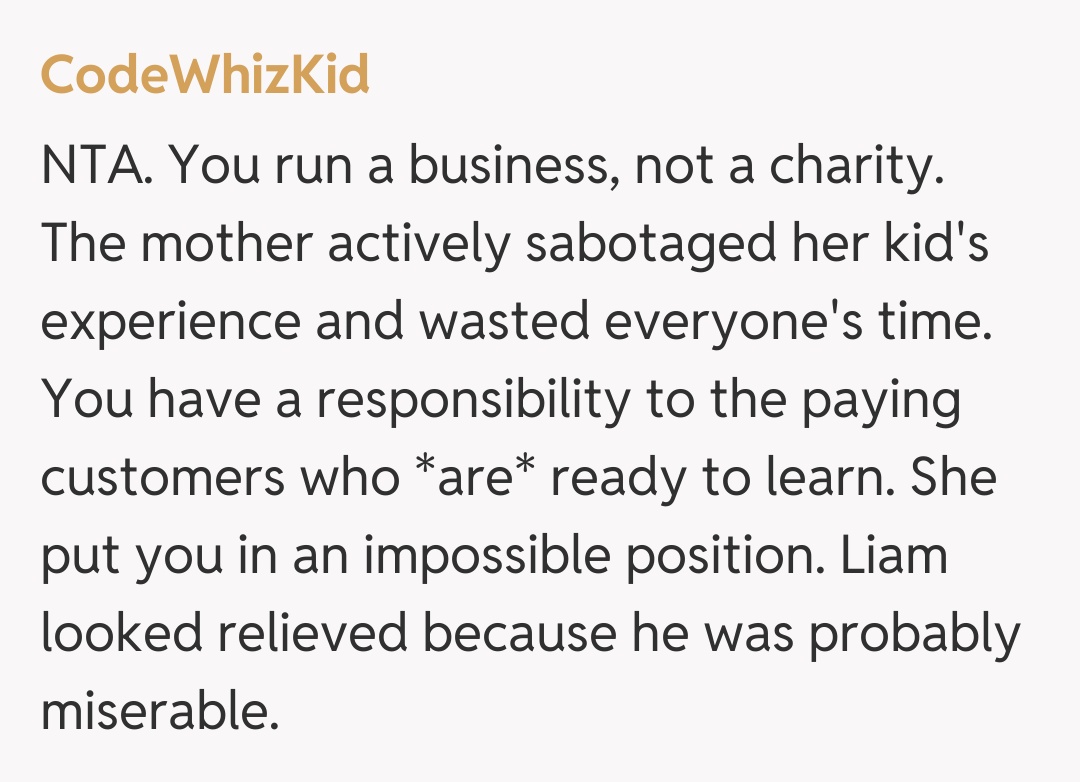 Comentariu de la CodeWhizKid