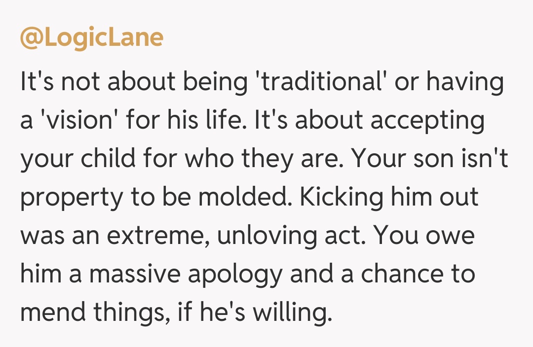 Comentariu de la @LogicLane