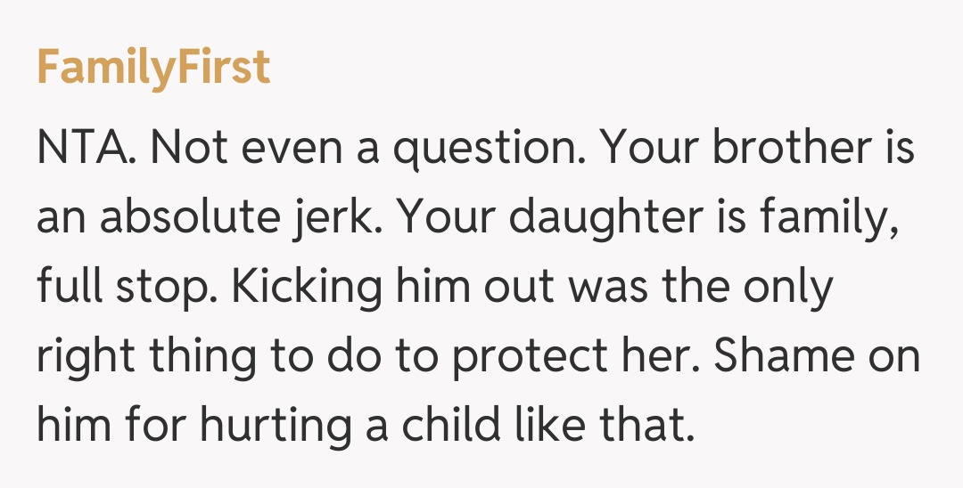 Comentariu de la FamilyFirst