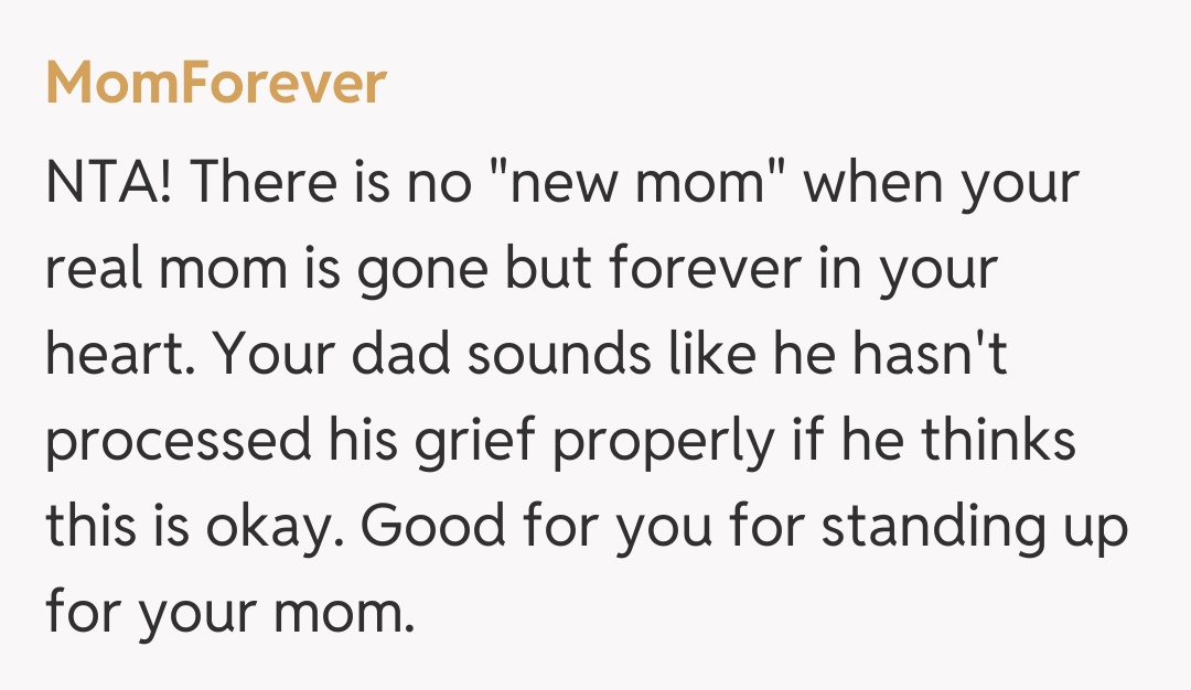 Comentariu de la MomForever