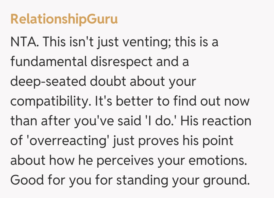 Comentariu de la RelationshipGuru