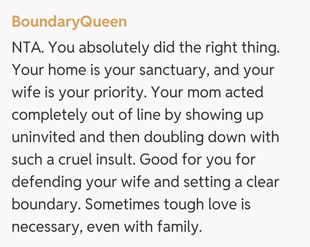 Comentariu de la BoundaryQueen