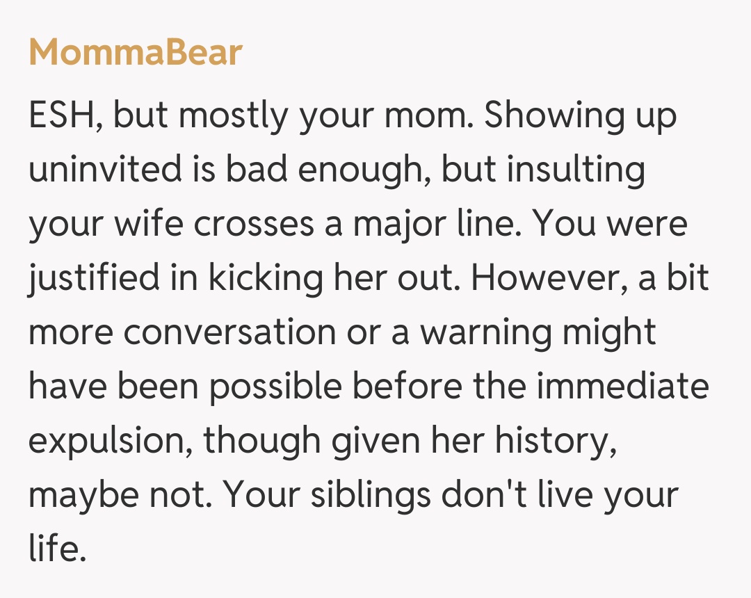 Comentariu de la MommaBear