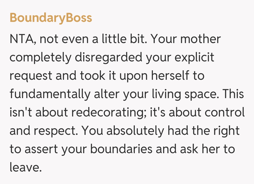 Comentariu de la BoundaryBoss