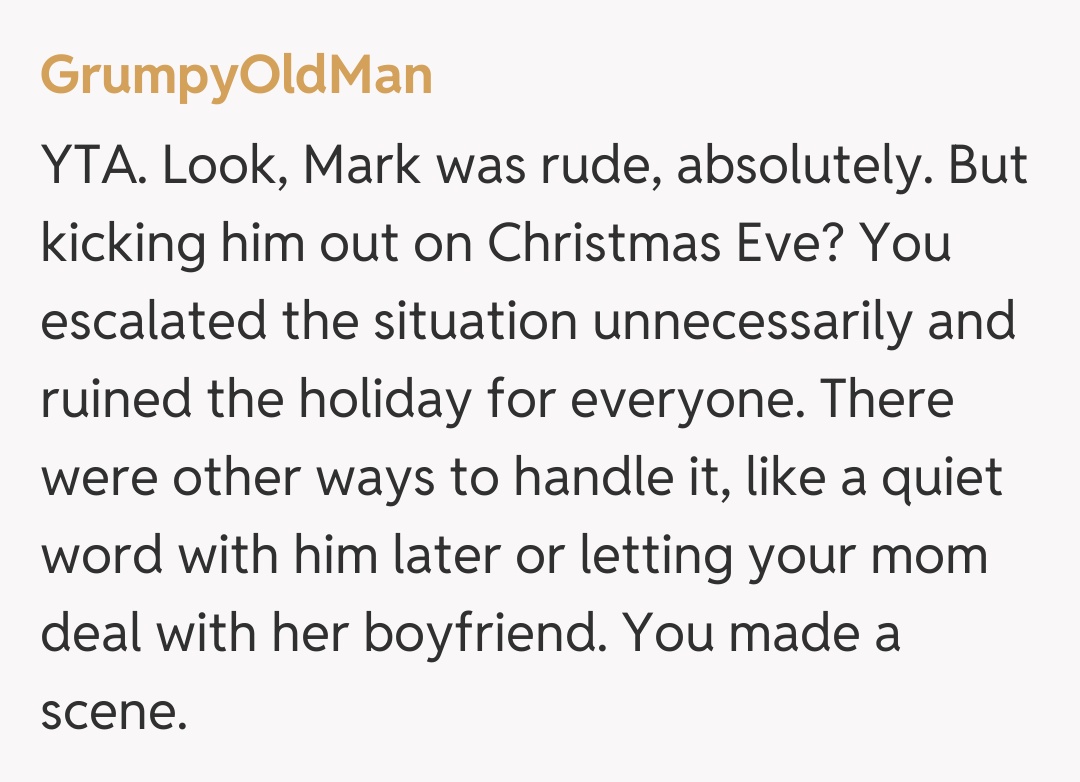 Comentariu de la GrumpyOldMan