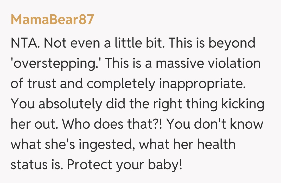 Comentariu de la MamaBear87