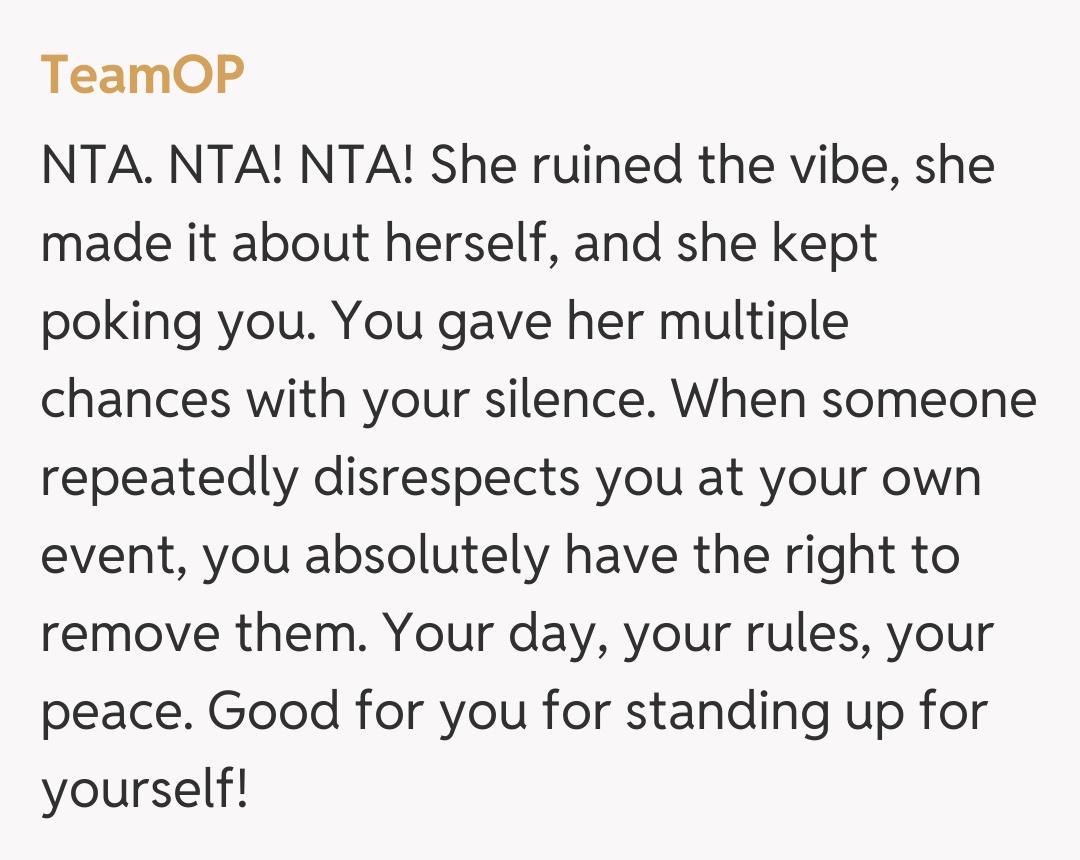 Comentariu de la TeamOP