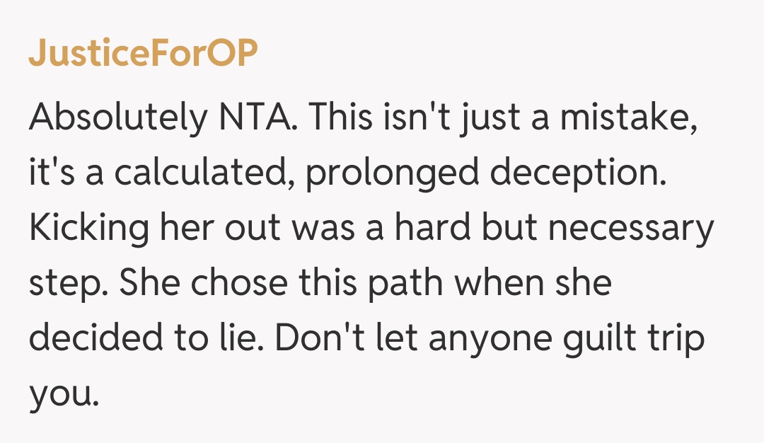 Comentariu de la JusticeForOP