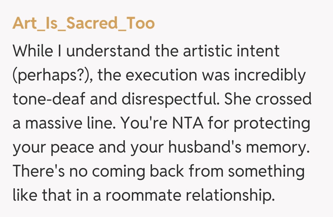 Comentariu de la Art_Is_Sacred_Too