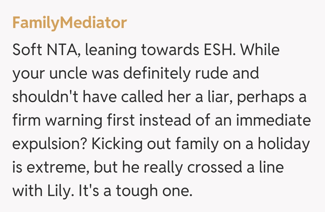 Comentariu de la FamilyMediator